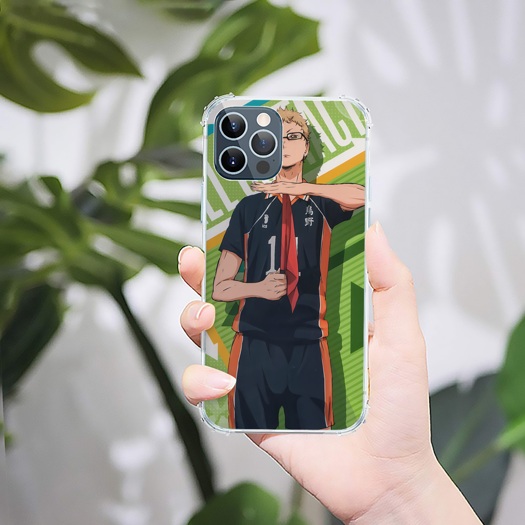 （画像用） ハイキュー!! Haikyu!! 【iPhone 12シリーズ対応】透明スマホケース（クリアソフトケース）